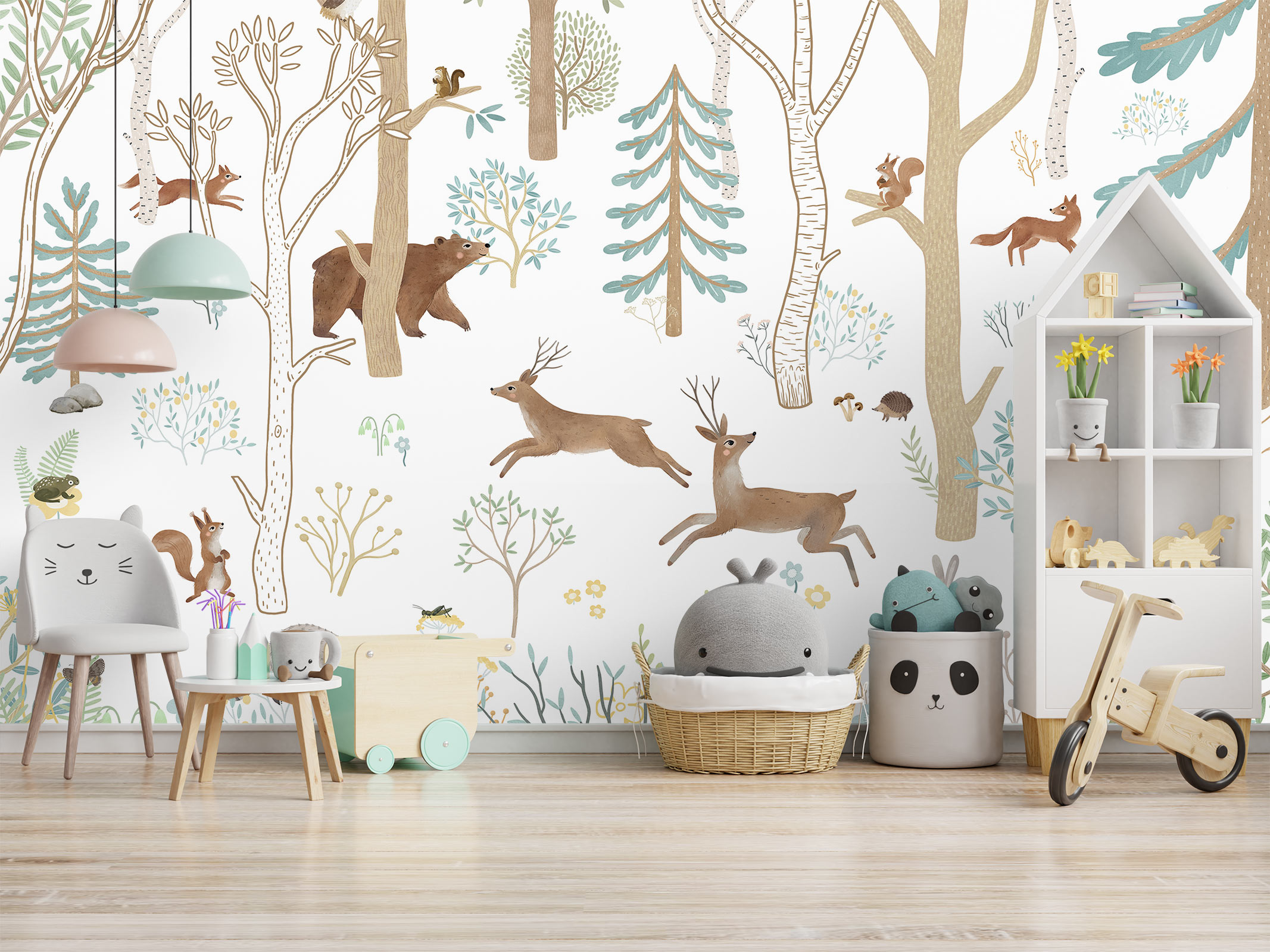 Frisky Forest – Light Blue