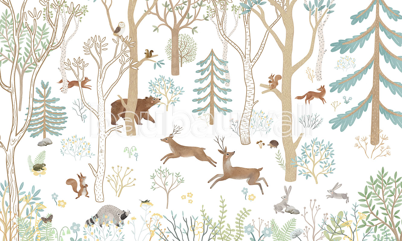 Frisky Forest – Light Blue