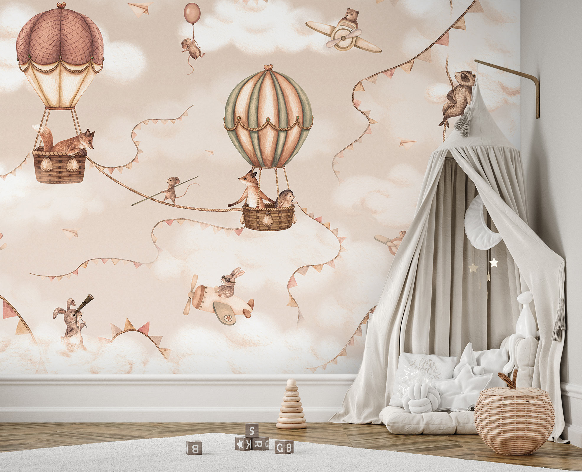 Aviation Adventures – Beige