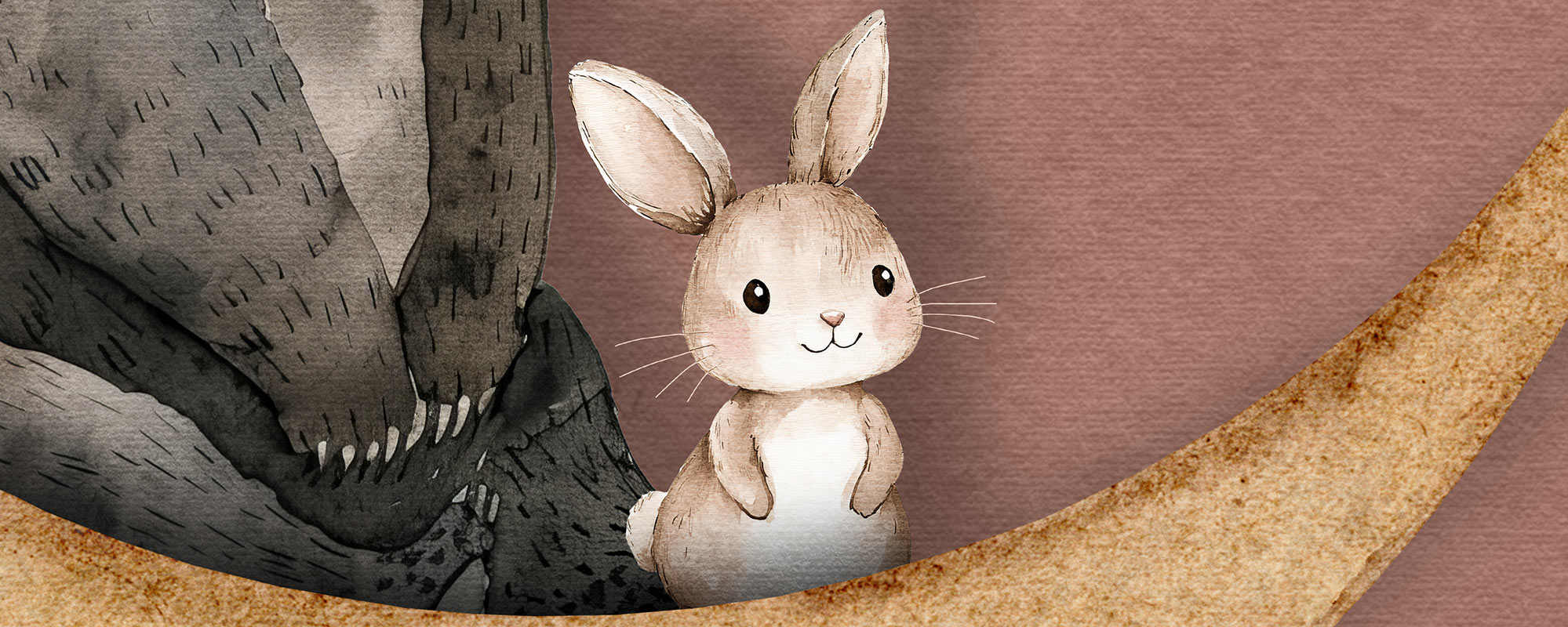 Bear on the Moon – Brick Red