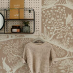 Nordic Nature in Beige-White