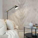 Herringbone Rain – Beige