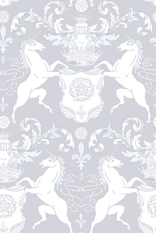 Salon of Unicorns – Silver Grey