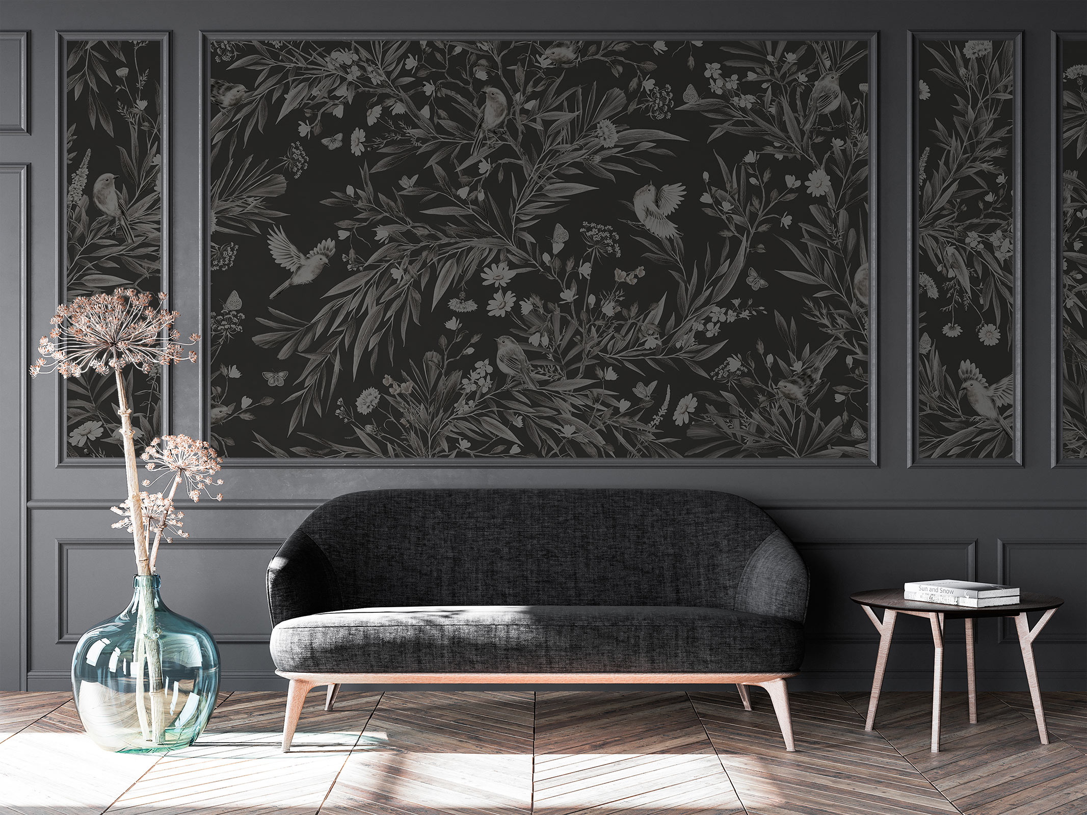 Garden of Robins – Black