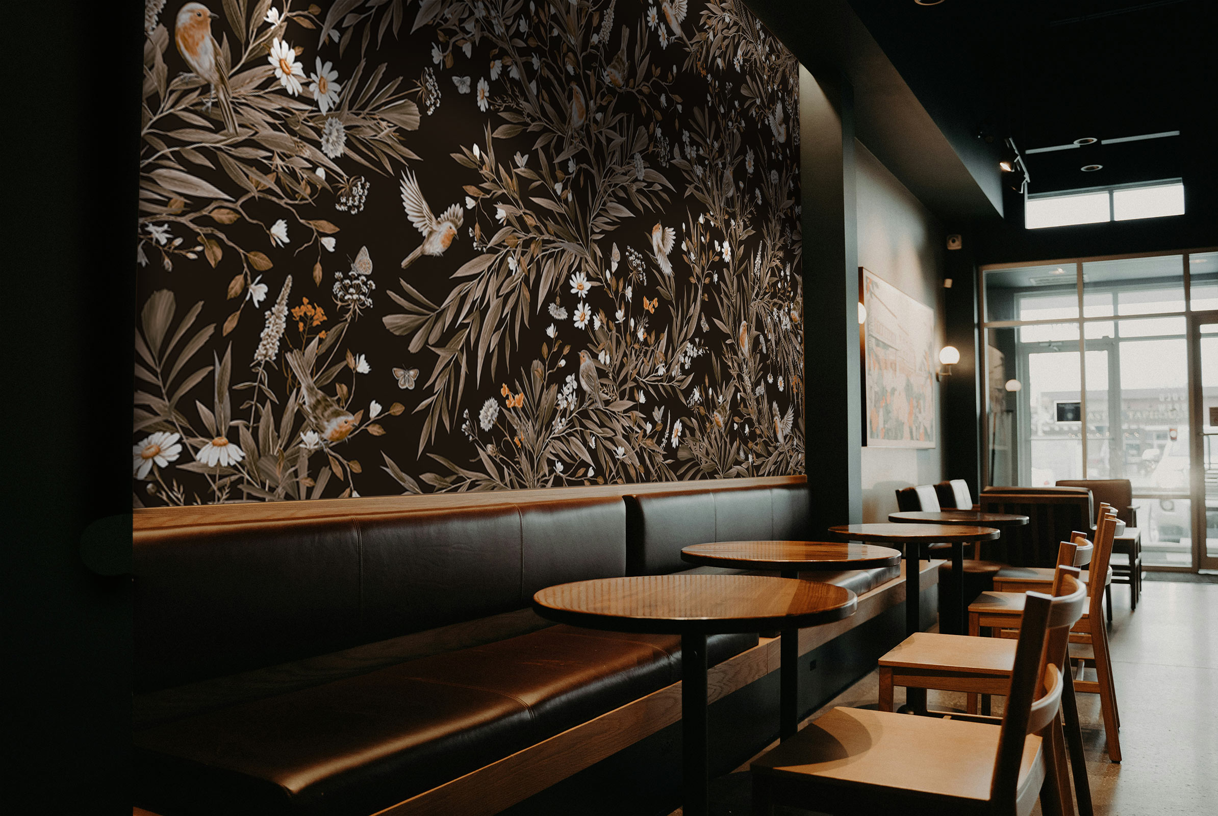 Playful Robins Vintage – Black