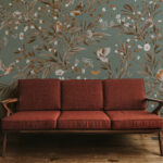 Playful Robins Vintage – Teal