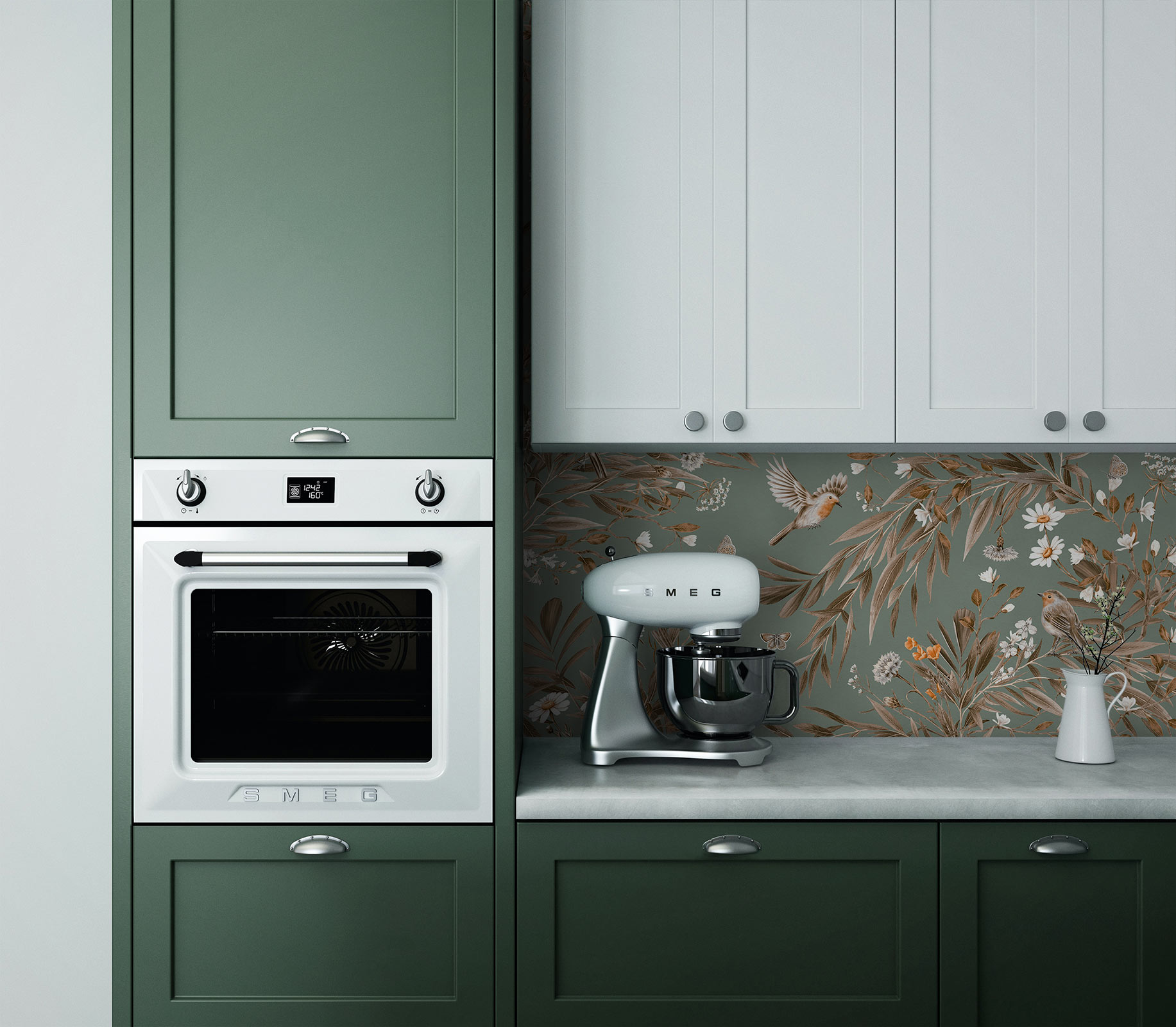 Playful Robins Vintage – Teal