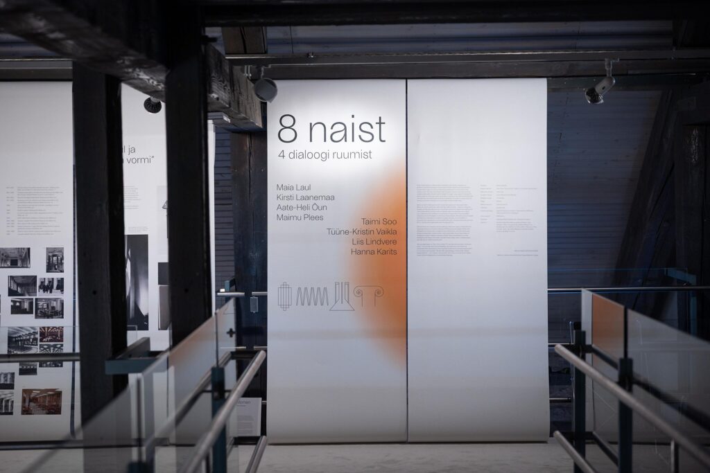 Tapeedid Arhitektuurimuuseumis näitusel