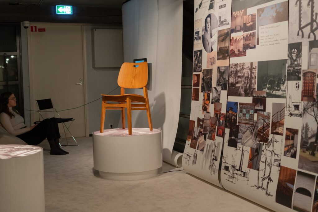 Tapeedid Arhitektuurimuuseumis näitusel