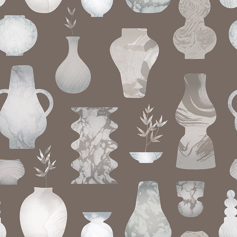 Rakuware – kohvipruun