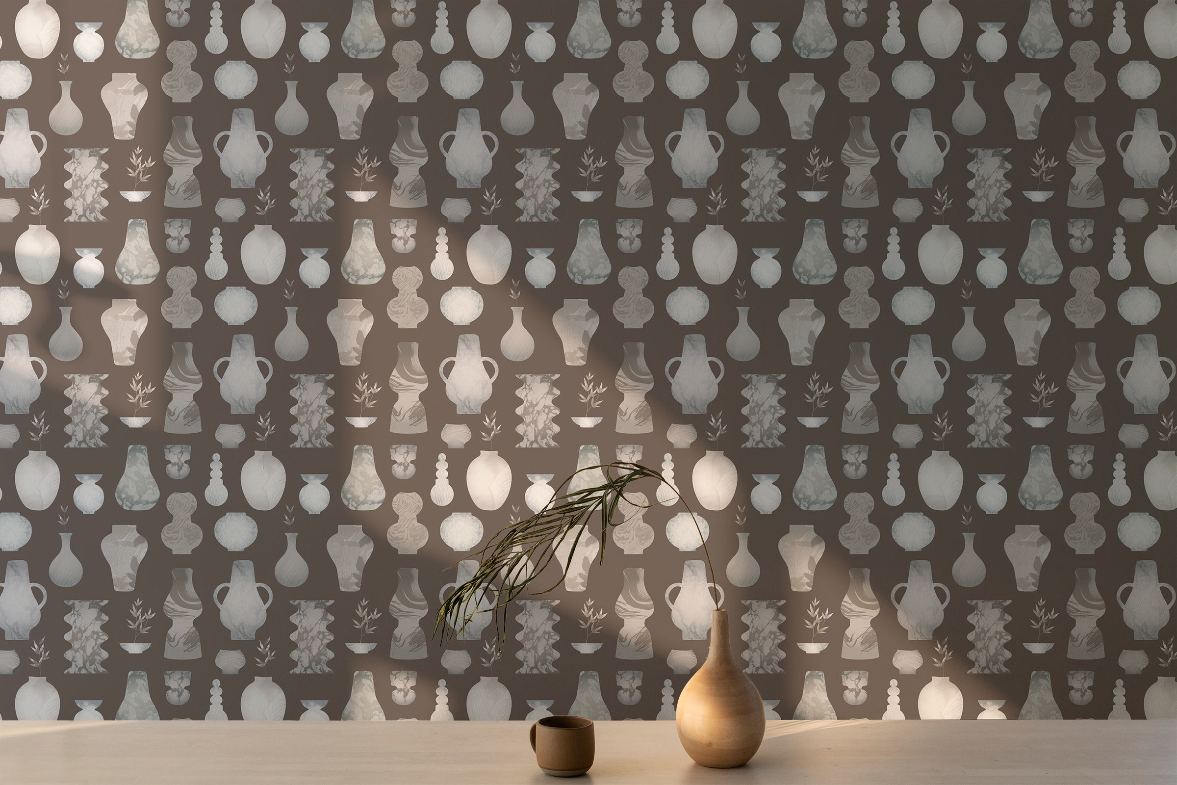 Rakuware – kohvipruun