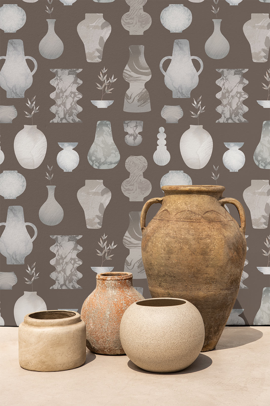 Rakuware – kohvipruun