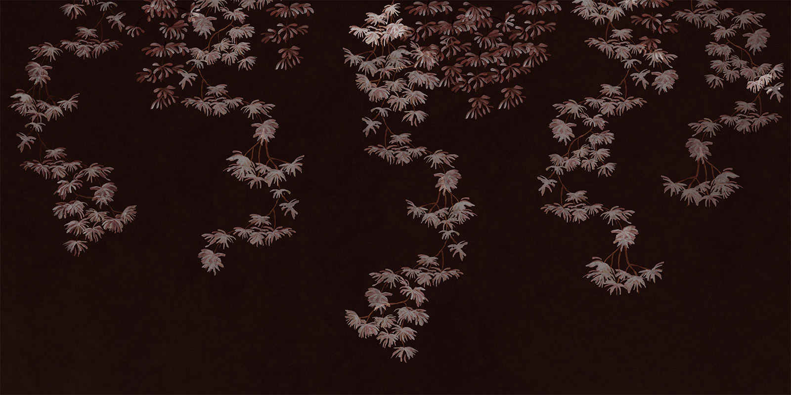 Byobu Blooms – Chocolate Brown