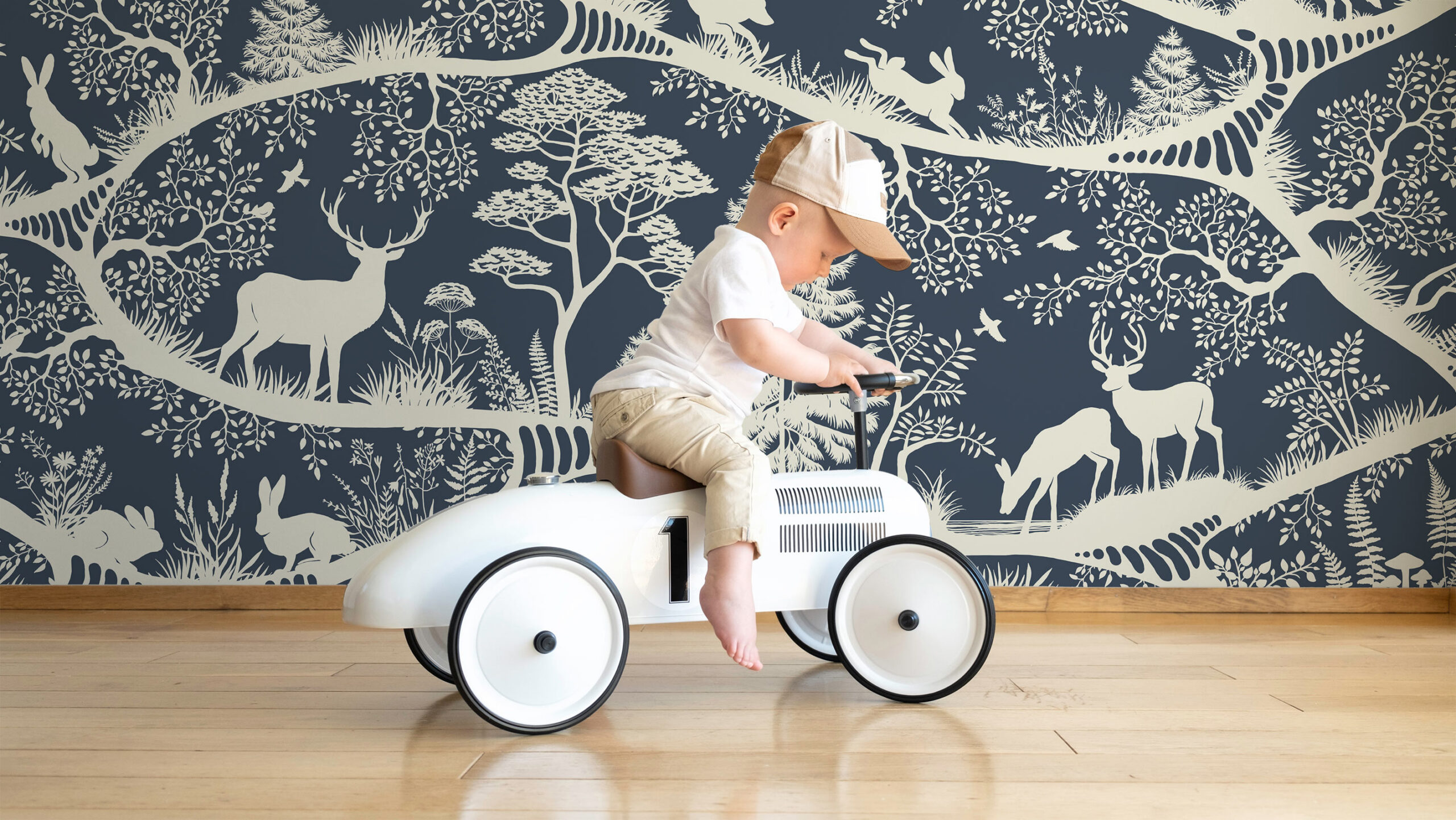 Nordic Nature in Blue-White