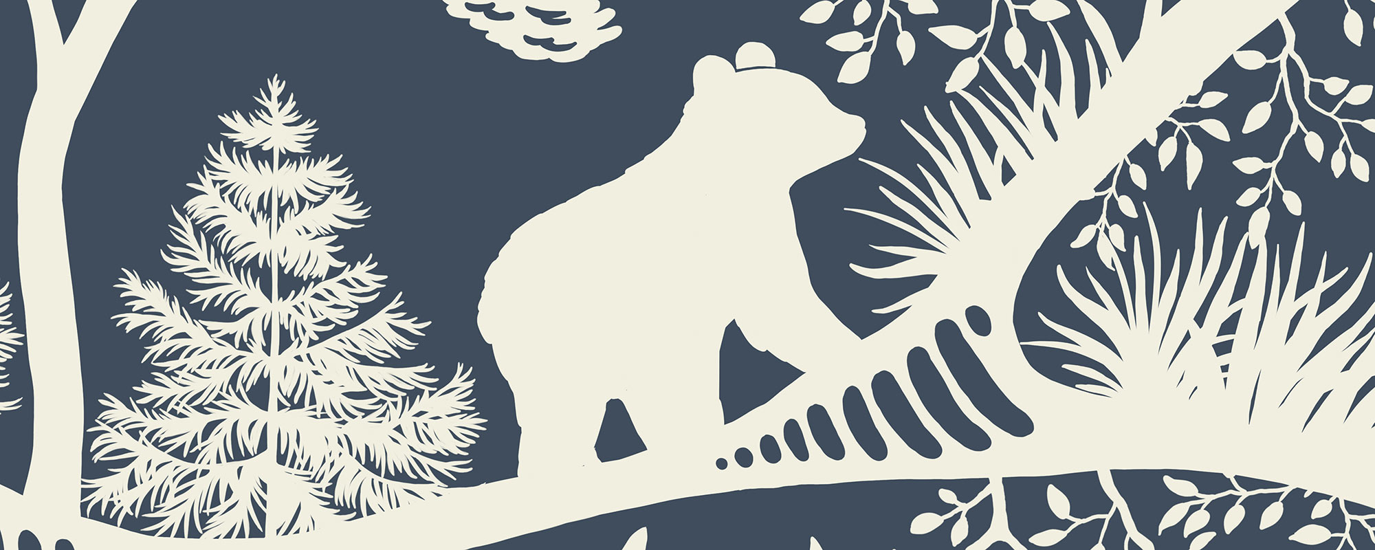 Nordic Nature in Blue-White