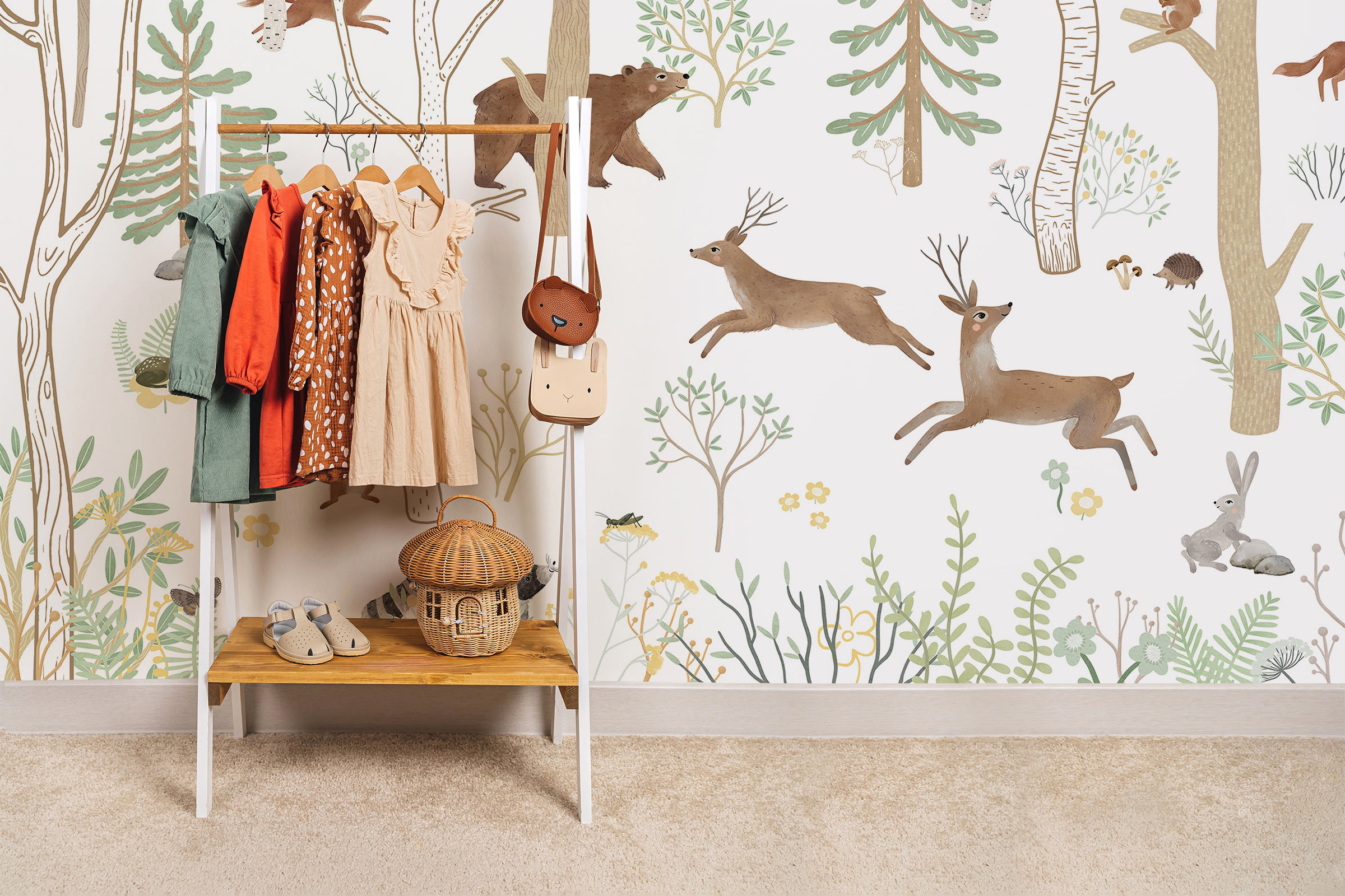 Frisky Forest – Light Green