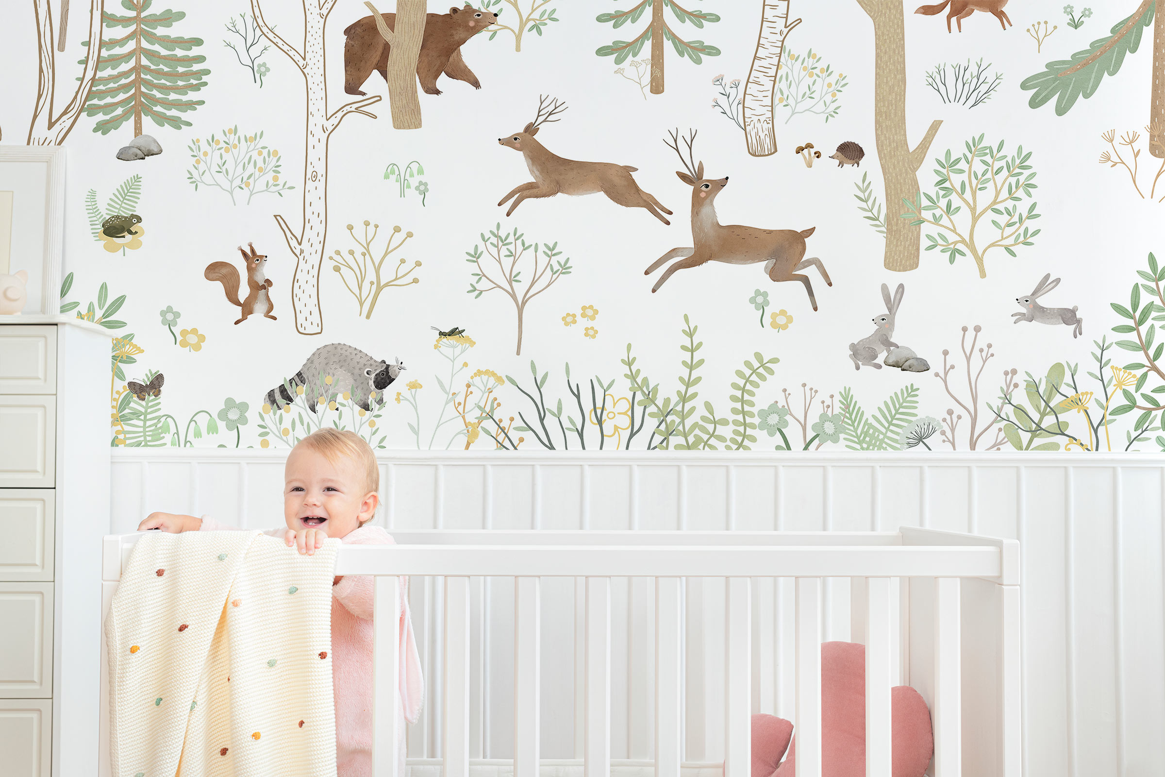 Frisky Forest – Light Green