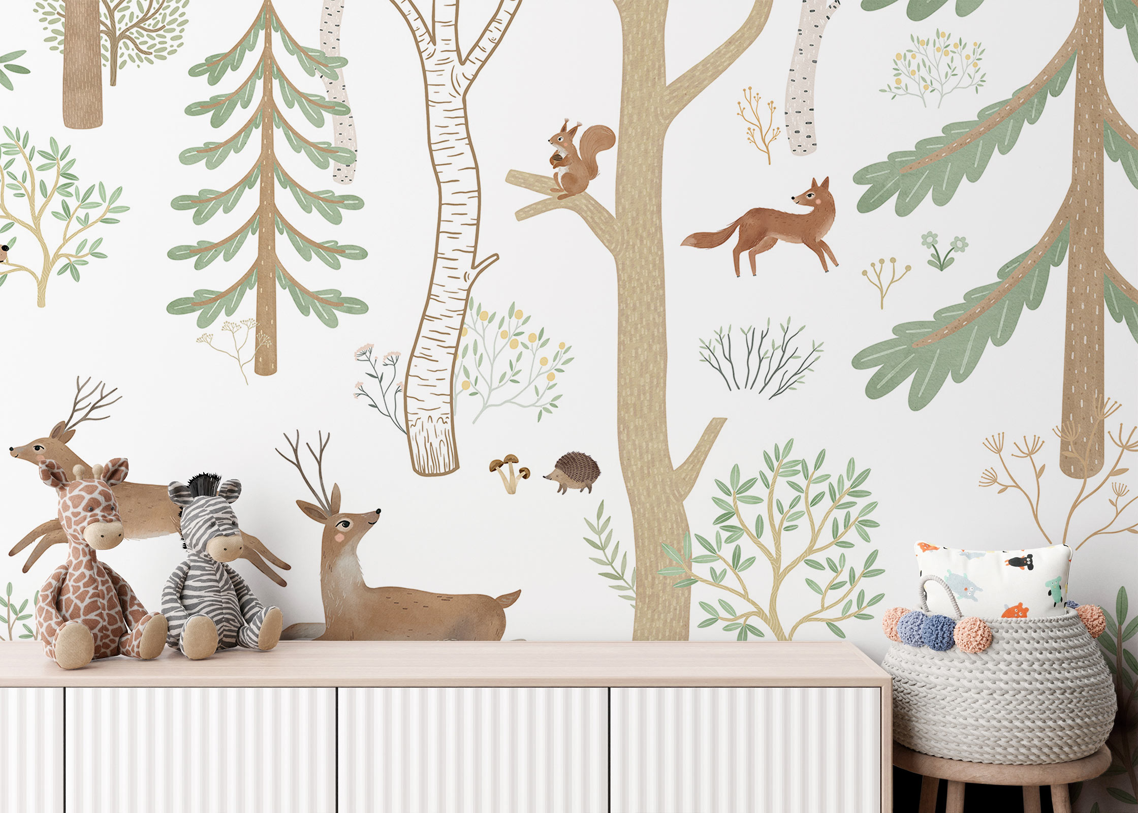 Frisky Forest – Light Green