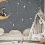 Bear on the Moon – Grey