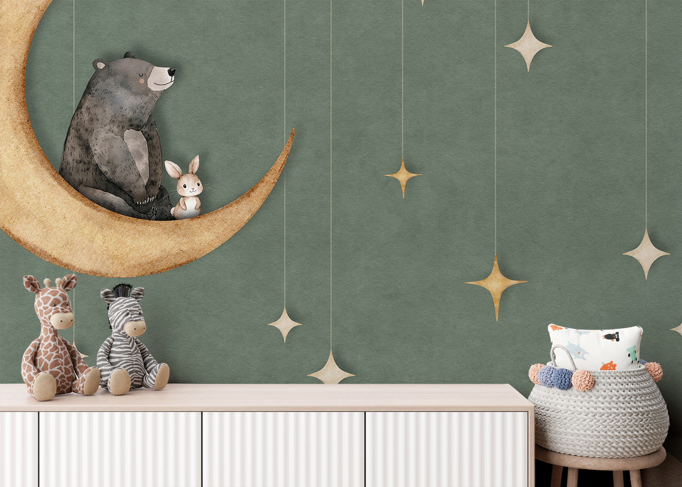 Bear on the Moon – Green