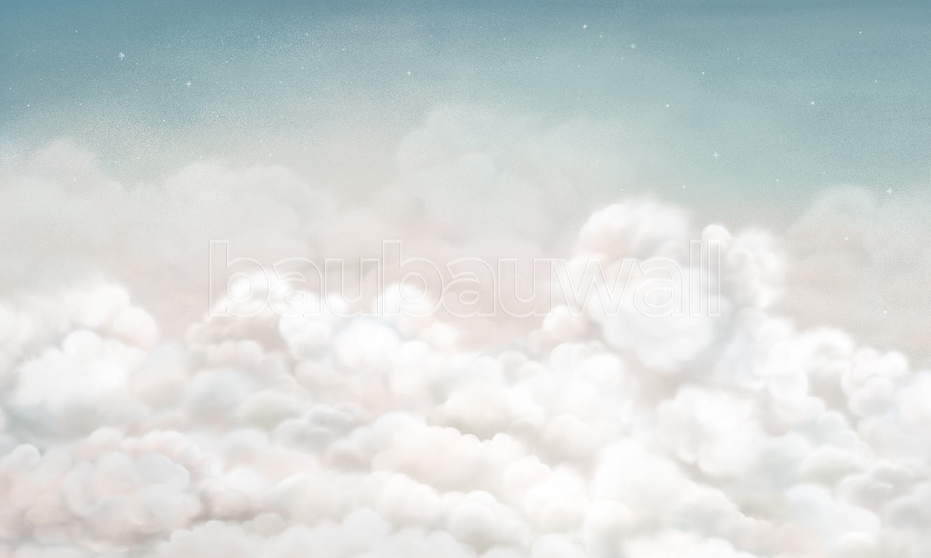 Calming Clouds – Light Blue
