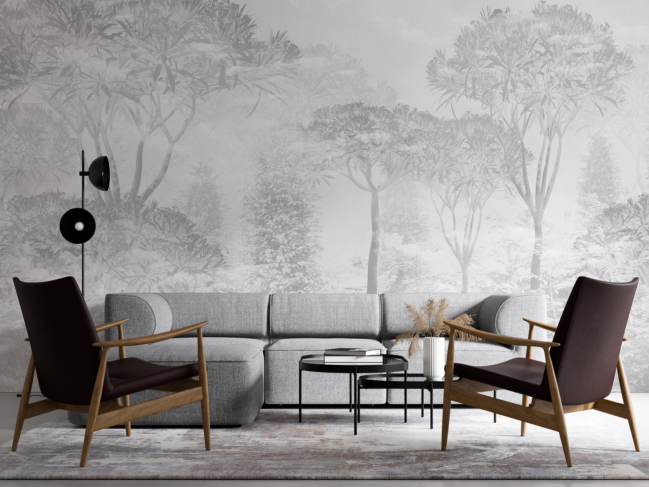 Forest Garden – Misty Grey
