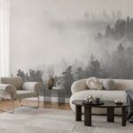 Where fog forest wallpaper works best