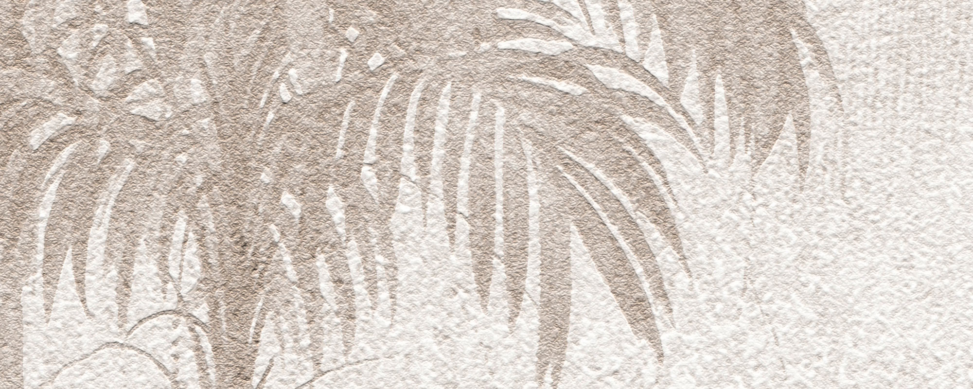 Misty Palm Trees