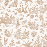 Fun Foxes – Sepia Beige